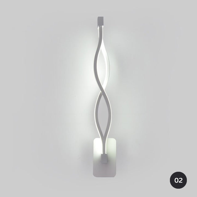 Modern LED Rail Art Deco Wall Lamp Vertical Lighting Fixture Strip Light Wall Lighting For Luxury Living Room Dining Room Lighting Sconce For Contemporary Interiors