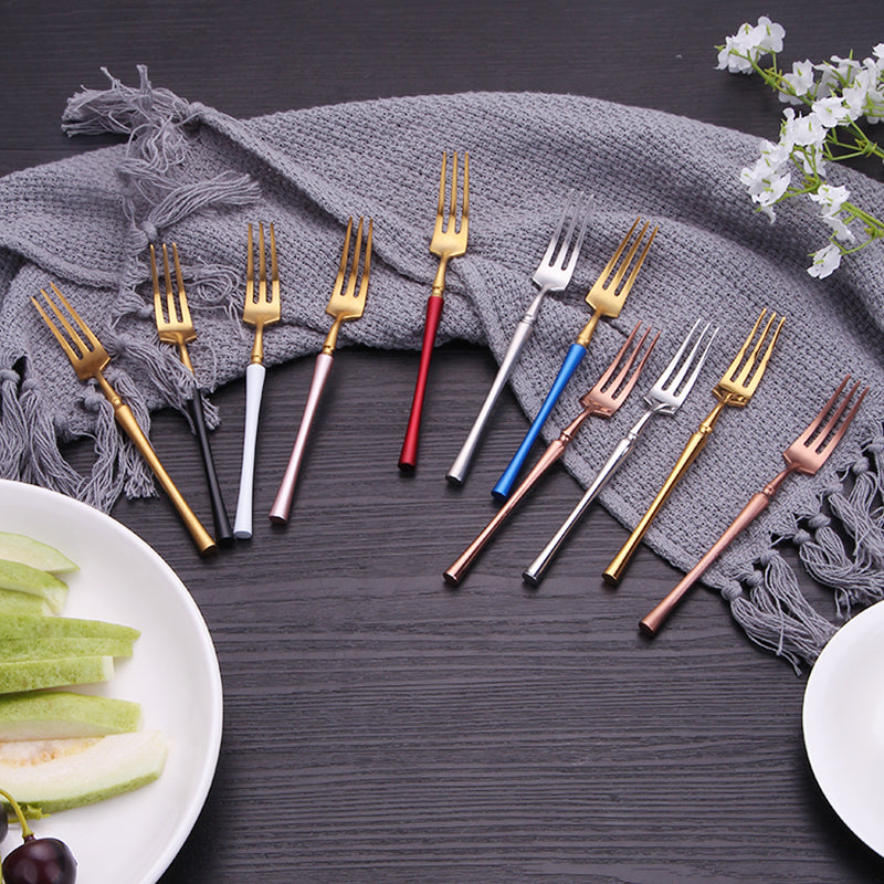 Premium Gold Cutlery Set High Quality Stainless Steel Knife Fork Spoon Sets For Dinner Table Gift Wedding Party Modern Luxury Dinnerware Essentials