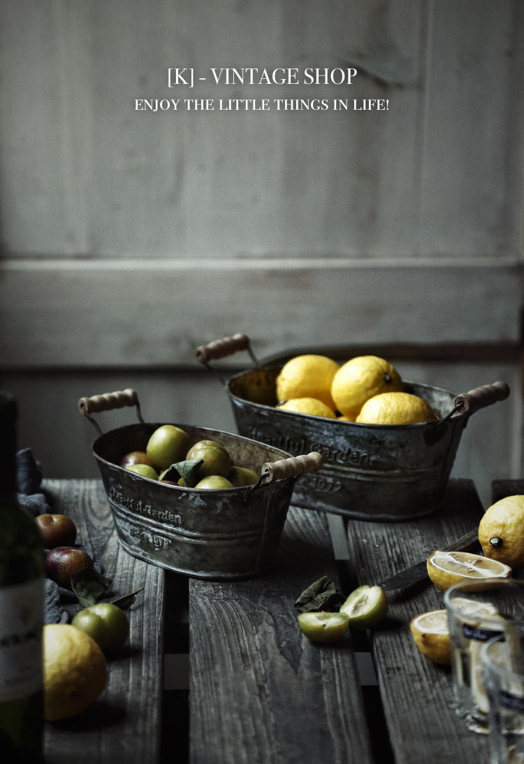 Rustic Vintage Iron Fruit Storage Basket With Handles Traditional Cottage Decor Retro Bread Bin Flower Pot Vintage Kitchen Decor