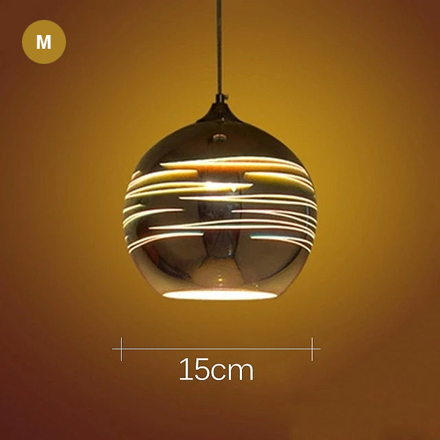 Starry Night Pendant Lights Colorful Creative Glass Lampshade Hanging Lights With Creative Color Effect Modern Home Lighting Solution For Home Restaurant Bar etc