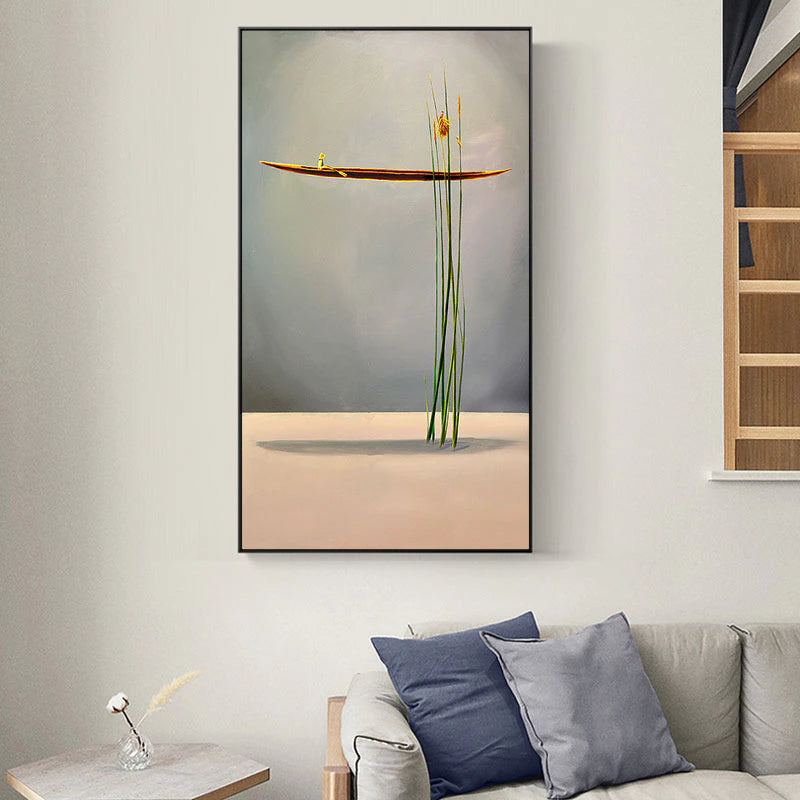 Surreal Abstract Minimalist Landscape Wall Art Fine Art Canvas Prints Modern Pictures For Hallway Living Room Dining Room Auspicious Home Office Interior Decor