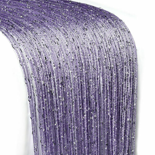 Shiny String Tassels Curtain Decorative Partition For Walls Room Dividers Doorways Privacy String Curtain For Living Room Bedroom Stylish Home Decor