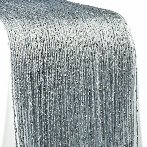 Shiny String Tassels Curtain Decorative Partition For Walls Room Dividers Doorways Privacy String Curtain For Living Room Bedroom Stylish Home Decor