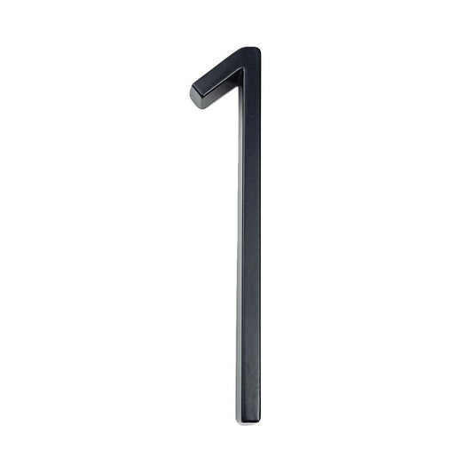 Big House Numbers For Front Door Porch 127mm Waterproof Zinc Alloy Floating Numbers Polished Edge Smooth Touch House Numbers