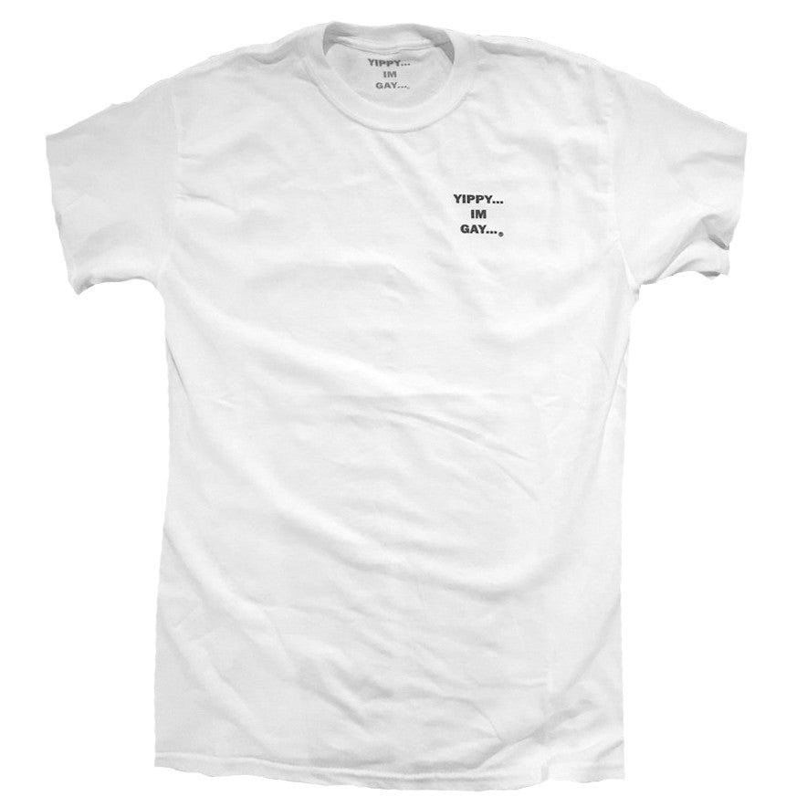 Flaming Saddles Store -T-shirt - Yippy Im Gay T-shirt – Flaming Saddles