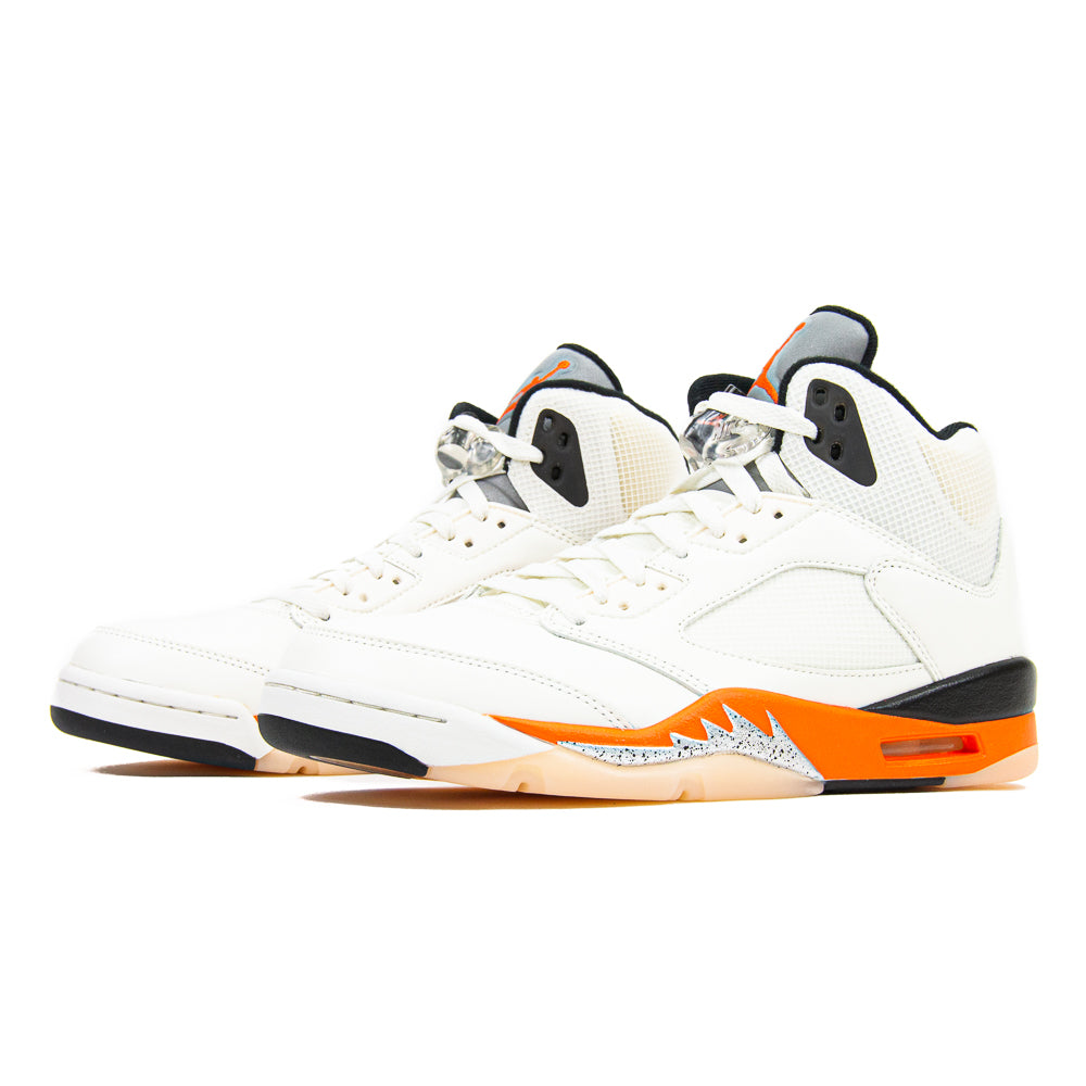 Air Jordan 5 Retro (Sail/Orange Blaze) – Corporate