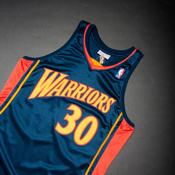 stephen curry mitchell and ness jersey