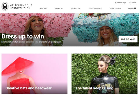 Cup Week 2020 website by Flemington VRC