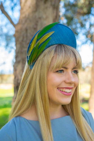 Aves Halo Backyard Ascot - Lauren J Ritchie Milliner