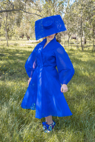  Caesia -Lauren J Ritchie Millinery - Myer Millinery Award 2020 - Fashions on Your Front Lawn