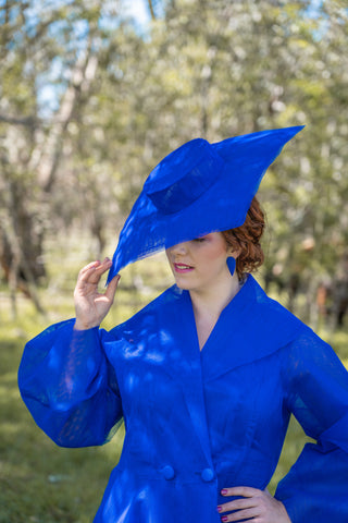  Caesia -Lauren J Ritchie Millinery - Myer Millinery Award 2020 - Fashions on Your Front Lawn