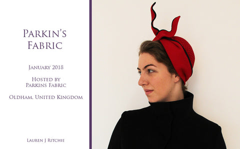 Parkins Fabric Millinery Award 2018 - Awards and Competition - Lauren J Ritchie