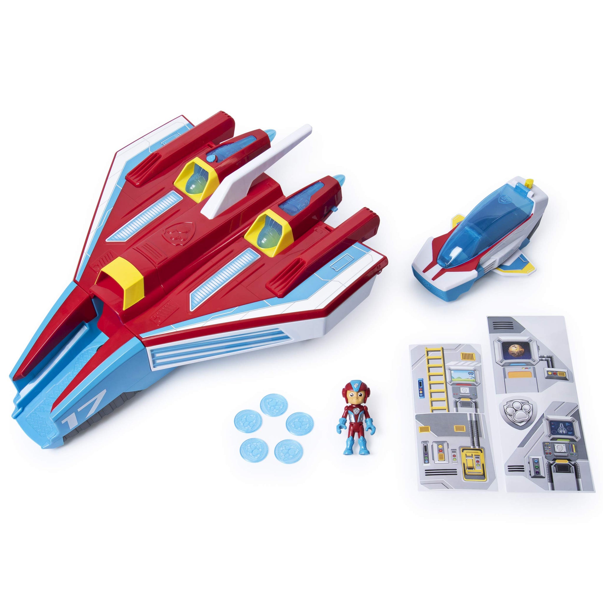 paw patrol spaceship toy