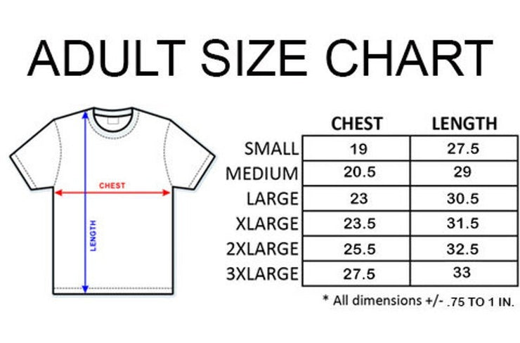 jordan t shirt size chart