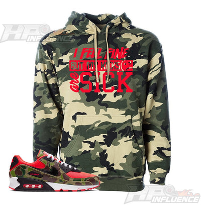 adidas red camo hoodie