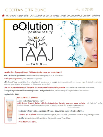 TAAJ Paris french cosmetic product