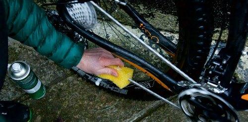 bike cleaning sponge