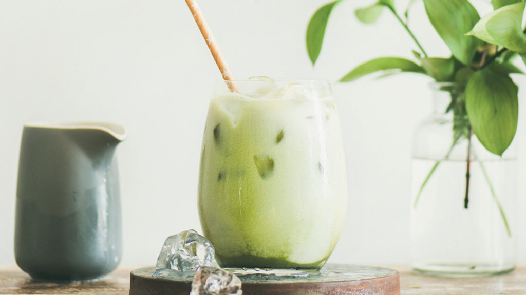 how to make an iced matcha latte with tea bags