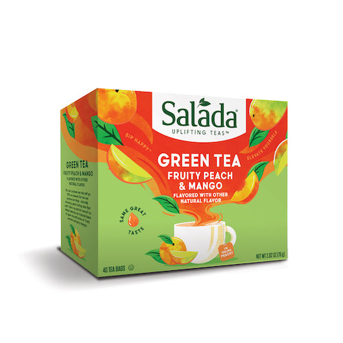 Salada Peach Mango Green Tea - 20ct
