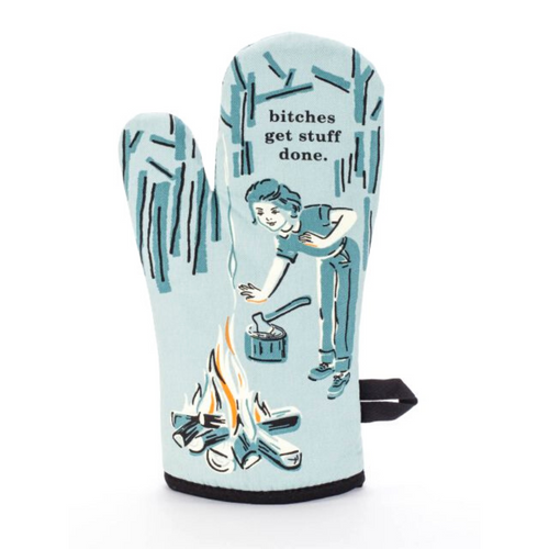 Parsley Sage Rosemary F*ck Off Oven Mitt from Blue Q – Urban General Store