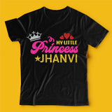 My Little Prince and Princess T-Shirt Customized With Name