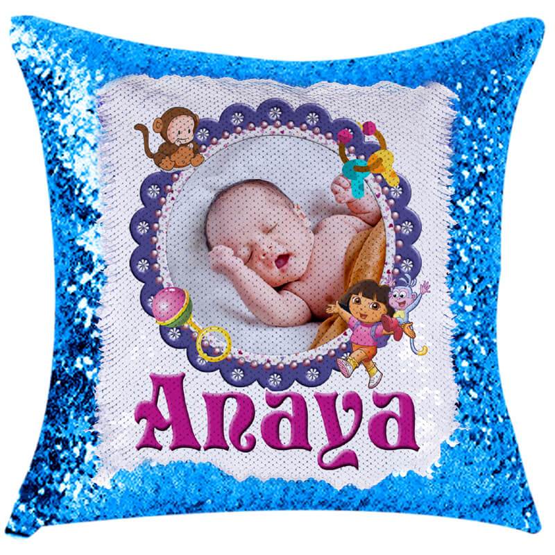 Personalized Cute Baby Magic Pillow Customized With Your Picture & Name - Charmscraft