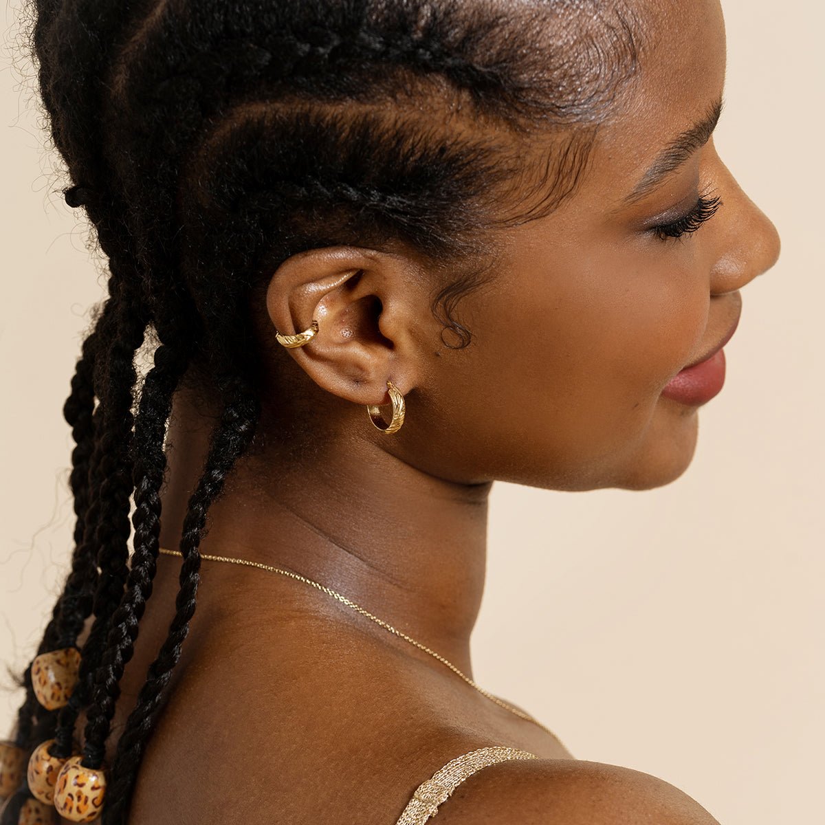 Candace Morrow on the the best earrings for locs 