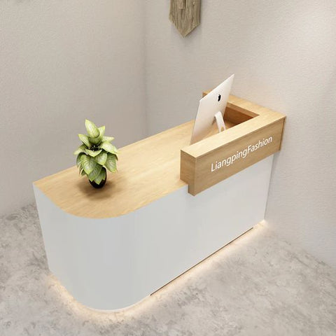 custom reception desk