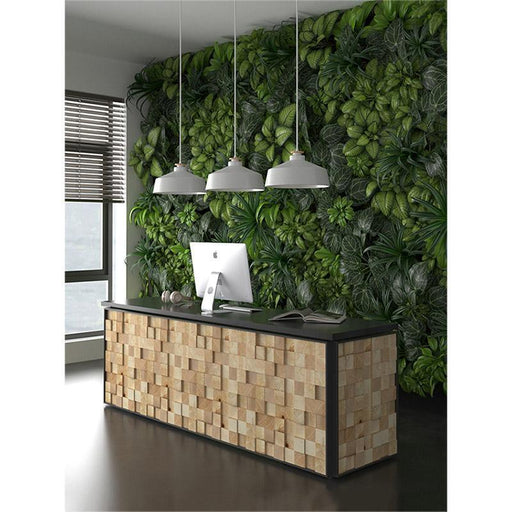 Aditi Timber Reception Desk of High Quality - M2 Retail