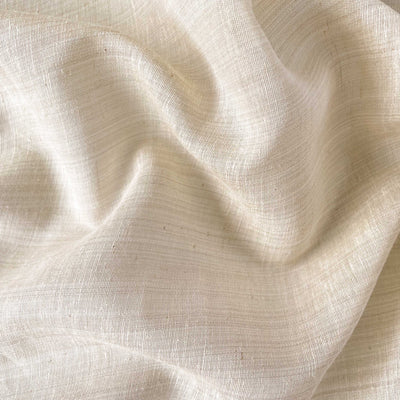 Pure White Color Pure Cotton Cambric Fabric (Width 42 Inches