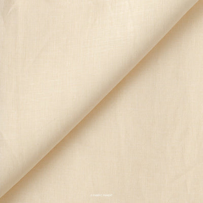 Khaki Color Pure Cotton Linen Fabric (Width 42 Inches) – Fabric Pandit