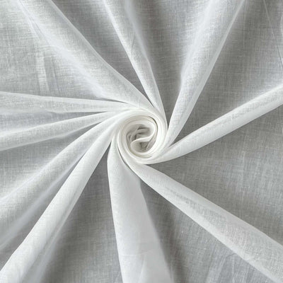 White Dyeable Pure Viscose Rayon Twill Plain Fabric (Width 36
