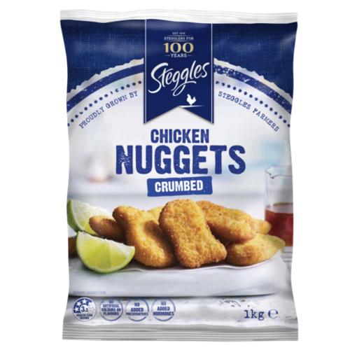 Steggles Chicken Crumbed Nuggets 1kg – Marmara Halal Meats
