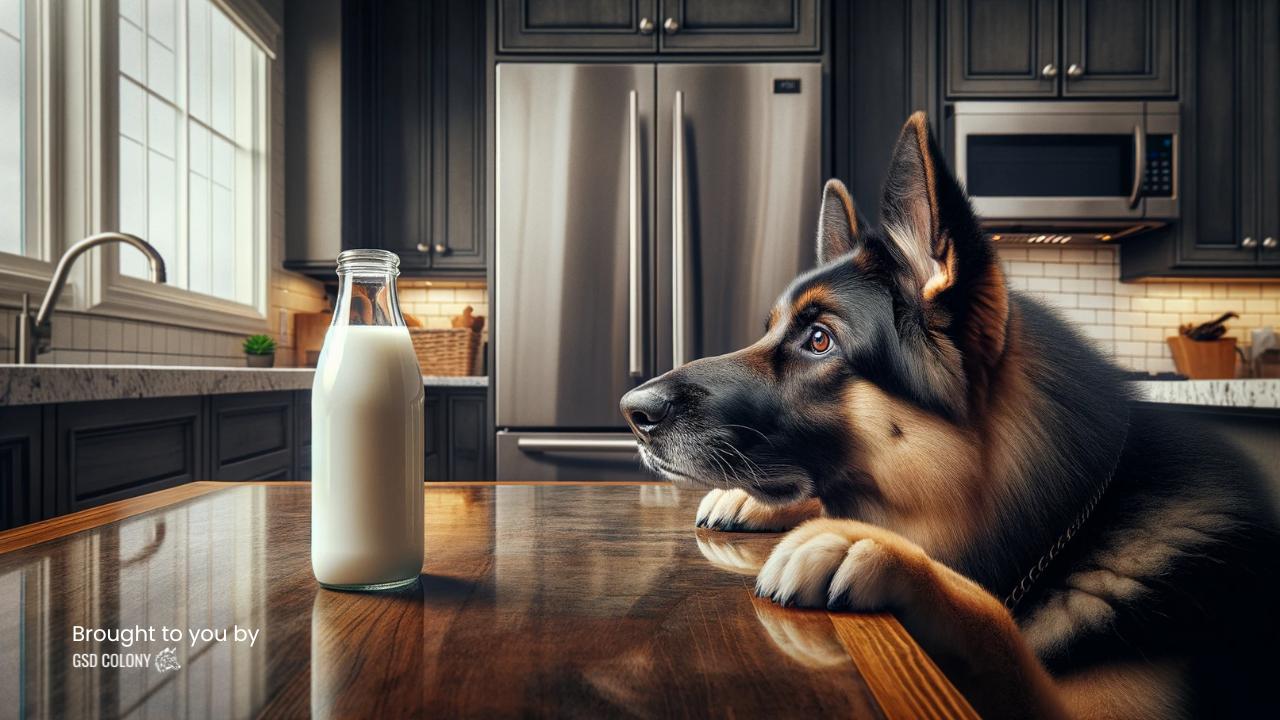 Lactose intake for German Shepherds and stomach issues- GSD Colony