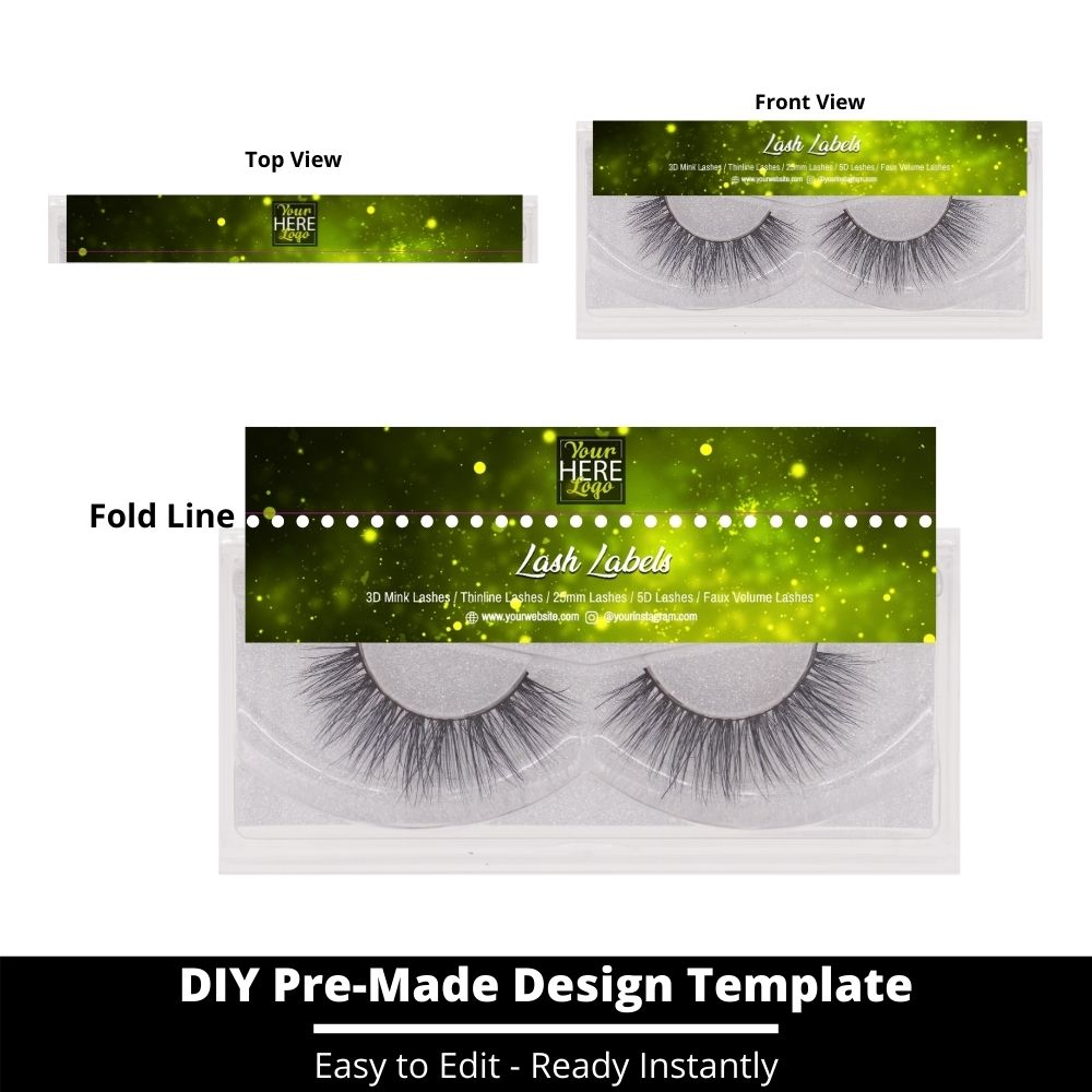 Download Lash Label Template 203 (Design Your Lash Label) - Private ...