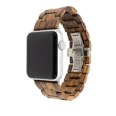 Clean Apple Watch Wood Band