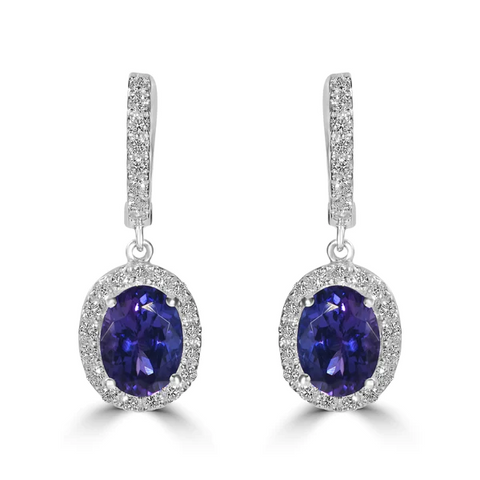 TANZANITE EARRINGS 