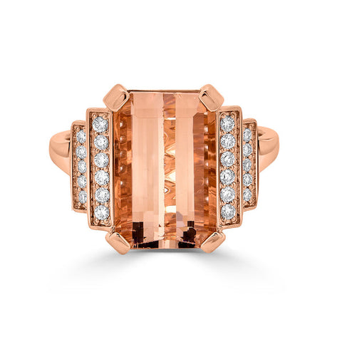 morganite engagement ring