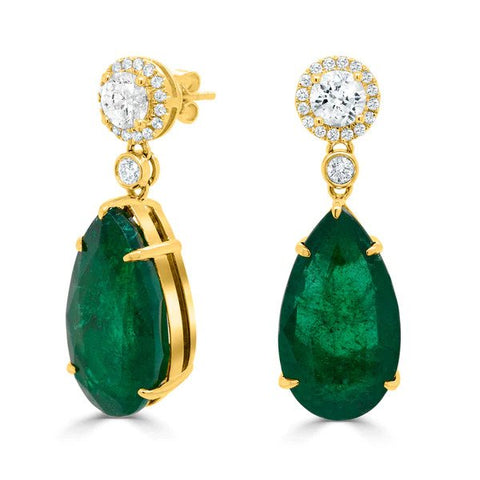 EMERALD EARRING 