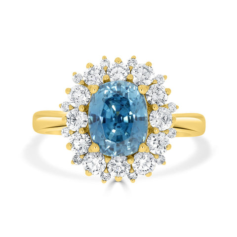 BLUE ZIRCON RINGS 