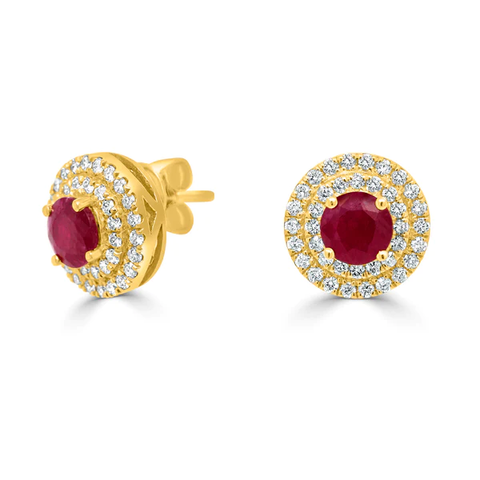 Ruby Earrings 