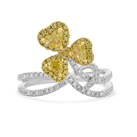 YELLOW DIAMOND RING 