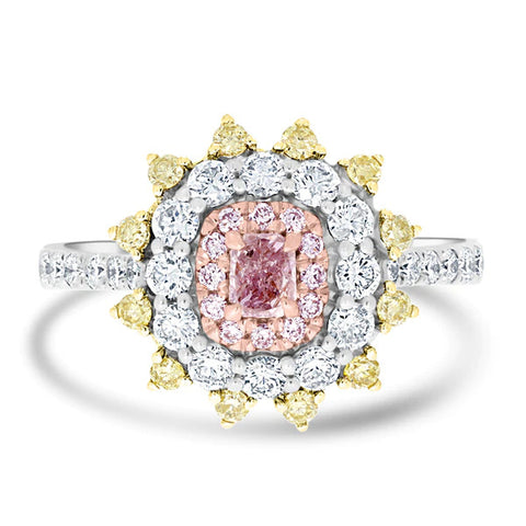 Pink Diamond Rings