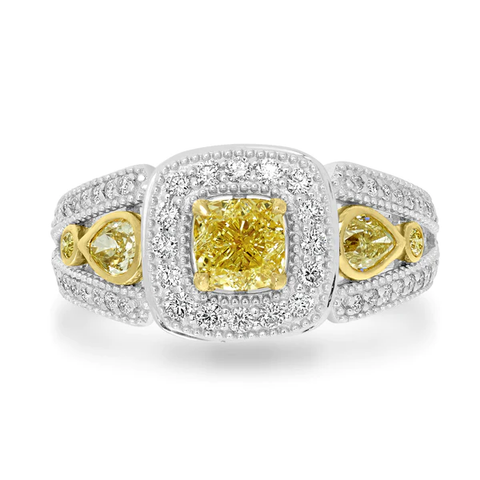 YELLOW DIAMOND RINGS 