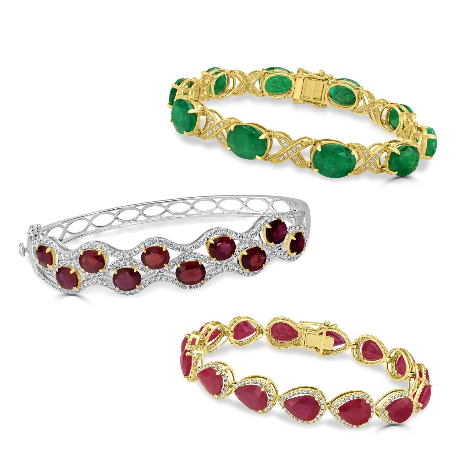 emerald tennis bracelet