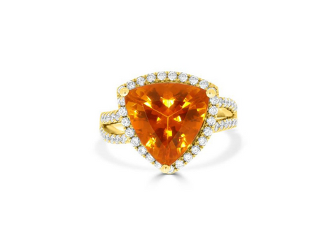 Fire Opal Ring