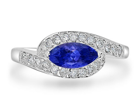 Tanzanite Engagement Ring