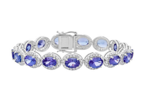 Tanzanite bracelet