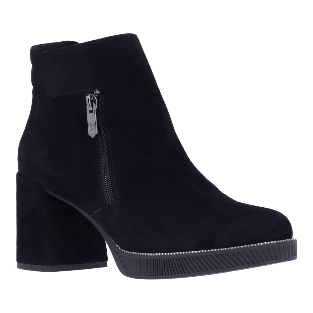 La Canadienne Adrianna Waterproof Suede Shearling Lined Bootie I