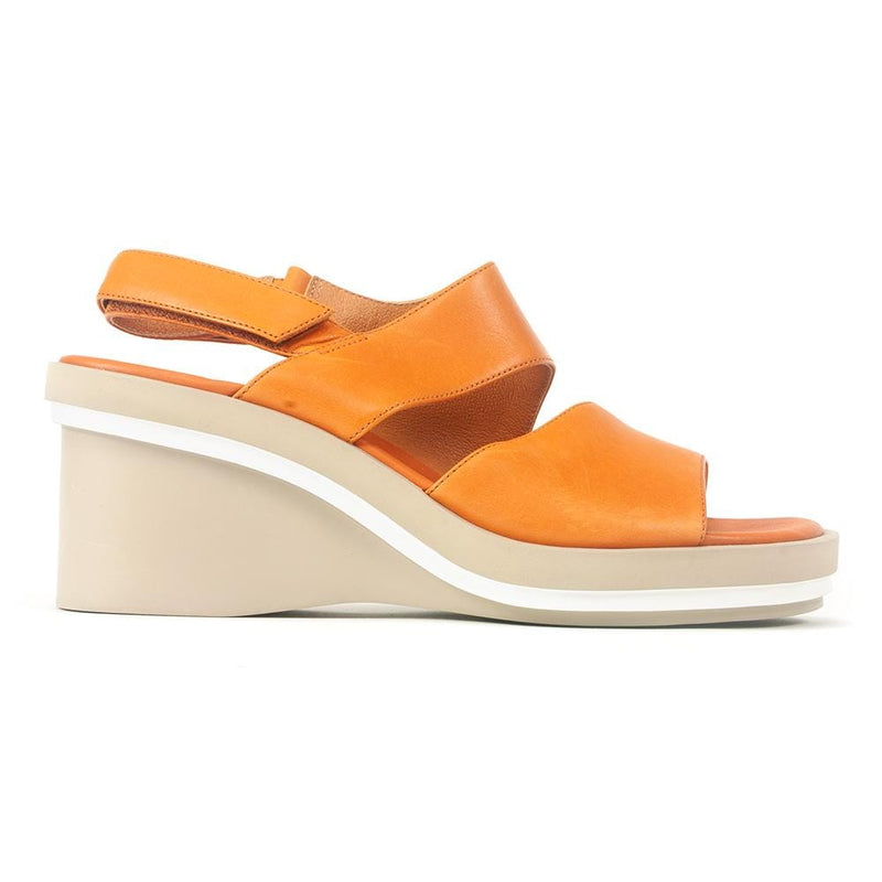 Camper Kyra (K200965) Lightweight Leather Wedge Sandal | Simons Shoes